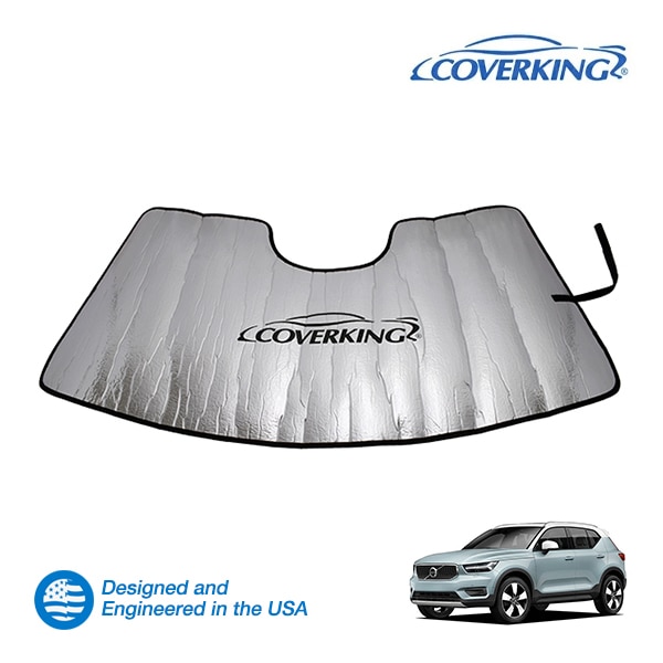 【CoverKing 正規品】 専用設計 サンシェード ボルボ XC40 XB420 フロントガラス ウィンドウ サンシェイド