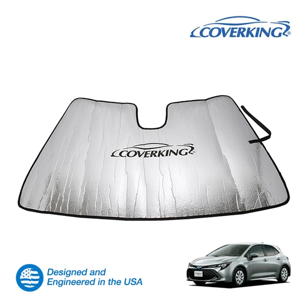 【CoverKing 正規品】 専用設計 サンシェード トヨタ カローラスポーツ TOYOTA フロントガラス ウィンドウ サンシェイド