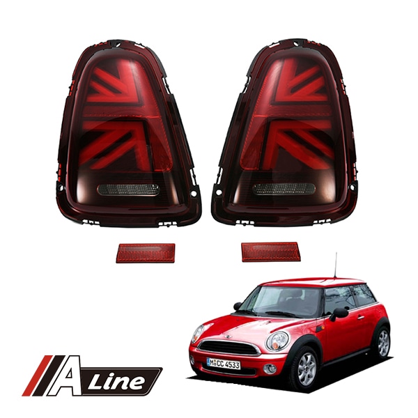 R56 JCWオプション 右テールレンズ BMW MINI ミニ クーパー R56 R57 R58 R59 LCI LEDテール JCW ユニオン