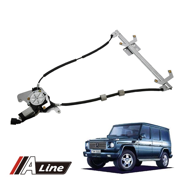 ベンツ Gクラス W463 ゲレンデヴァーゲン G320 G350D G500 G550 G63 G65 AMG パワーウィンドウレギュレーター 右リア 4637301046　