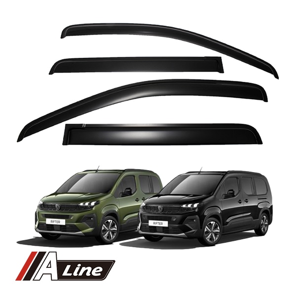 A-LINE 正規品 プジョー リフター K9 PEUGEOT RIFTER ドアバイザー スモーク サイドバイザー 前後左右セット |PEUGEOT|IMPORT BRAND