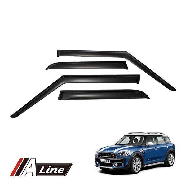 A-LINE 正規品 BMW MINI ミニ F60 クロスオーバー スモーク ドアバイザー サイドバイザー ドアディフレクター 4点セット|MINI|IMPORT BRAND