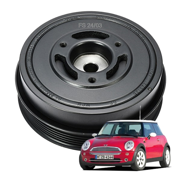 BMW MINI 用 クランクプーリー ミニクーパー クーパーS Cooper R52 R53 バイブレーションダンパー 11237525135|MINI|IMPORT BRAND