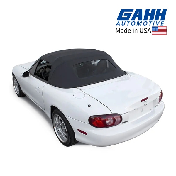 【GAHH 正規品】 マツダ NB NB6C ロードスター コンバーチブルトップ ソフトトップ ビニール Cabrio Grain Vinyl 幌 黒 ブラック
