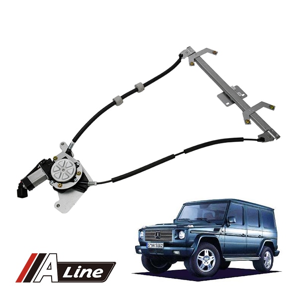 ベンツ Gクラス W463 ゲレンデヴァーゲン G320 G350D G500 G550 G63 G65 AMG パワーウィンドウレギュレーター 左 リア 4637300946　