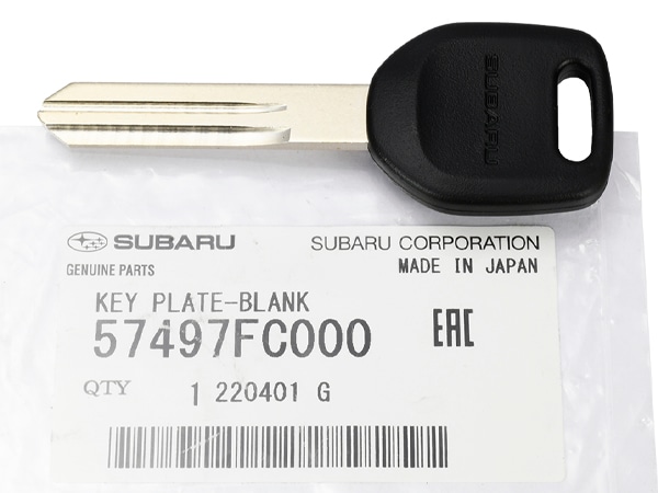 【現品限り】スバル車種専用ブランクキー スバル 純正 ブランクキー レガシィ BE5 BH9 インプレッサ GG2 GG3