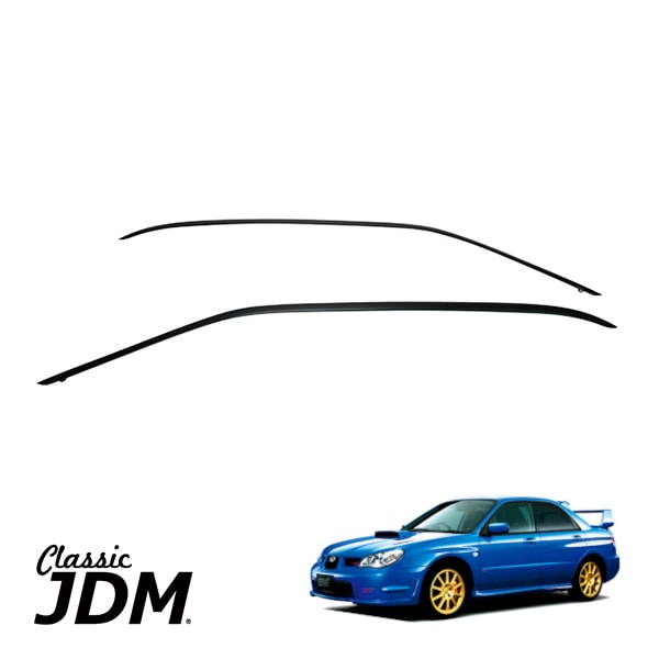 JDMクラシック 正規品 スバル インプレッサ WRX GD GDA GDB ドアバイザー スモーク サイドバイザー ドアディフレクター 2点セット　　|SUBARU|JPN BRAND