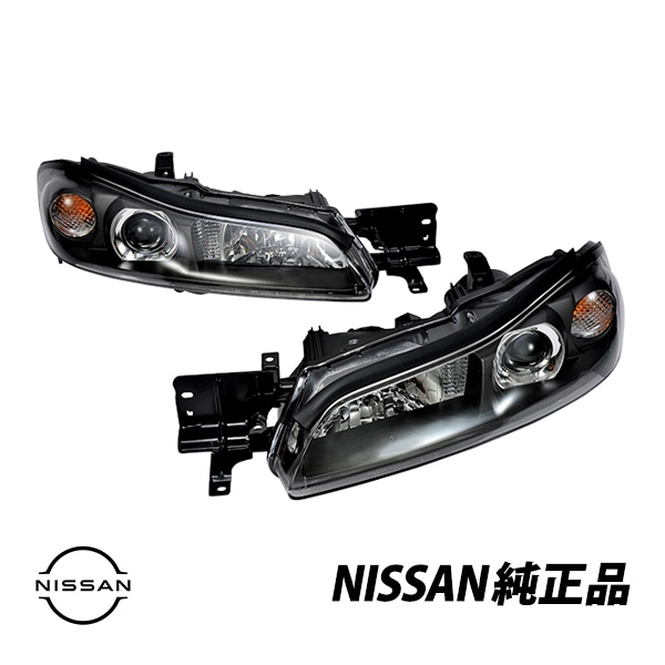 日産 純正 シルビア S15 ハロゲン車専用 ヘッドライト ヘッドランプ 左右セット 26010-85F27 26060-85F27|NISSAN|JPN BRAND