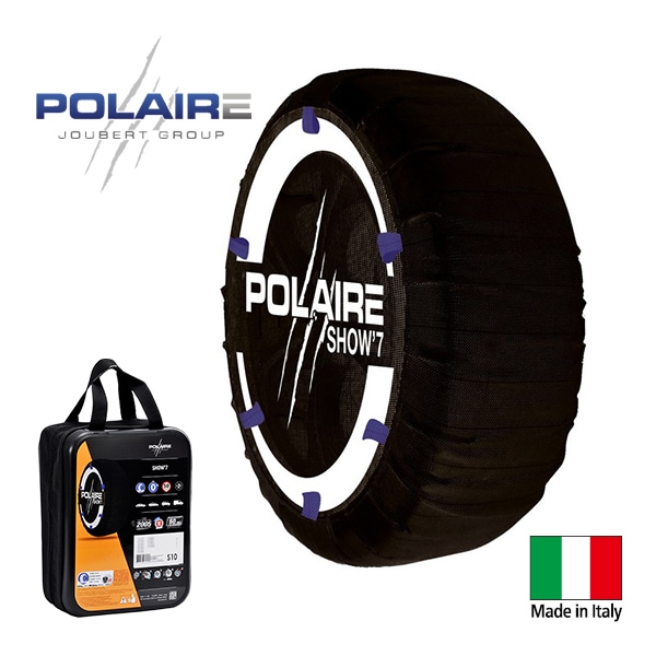 POLAIRE 正規品 スノーソックス S52 イタリア製 スノーチェーン 195/75R13 175/75R14 155/75R15 225/45R16 235/40R17 etc ポレア|スノーソ