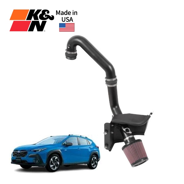【K&N Filters 正規品】 コールドエアーインテーク エアフィルター エアクリーナー スバル クロストレック GU系 (平成20~令和5年) ハイフロー アルミチューブ