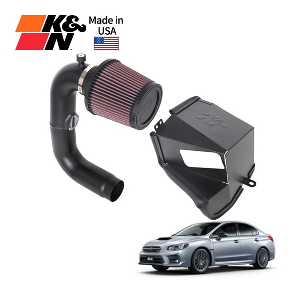 【K&N Filters 正規品】 コールドエアーインテーク エアフィルター エアクリーナー スバル WRX VA系 (平成30~令和2年) ハイフロー アルミチューブ