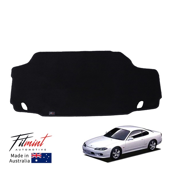 【FITMINT 正規品】 ラゲッジマット トランクマット ブラック 日産 7代目 シルビア S15 99-02y Silvia 車種別専用設計