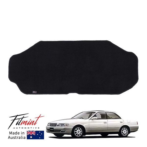【FITMINT 正規品】トヨタ チェイサー JZX100 2.5 ツアラーV 2.0 アバンテ ラゲッジマット トランクマット ブラック 車種別専用設計