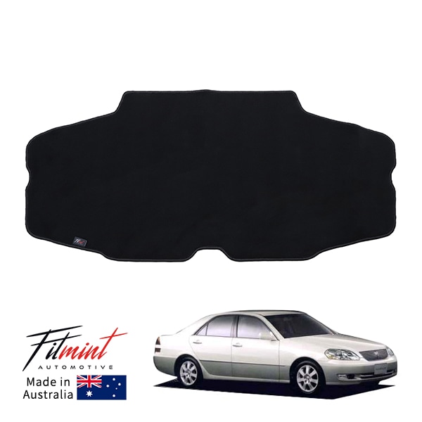 【FITMINT 正規品】トヨタ マーク2 X110型 グランデＧ グランデ iR-V ラゲッジマット トランクマット ブラック 車種別専用設計