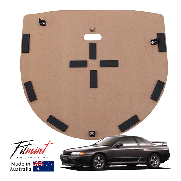【FITMINT 正規品】 スペアホイールカバー スペアタイヤカバー  日産 4代目 スカイライン  GT-R GTR GTS GTST R32 89-94y (平成元年8月～平成6年11月) 車種別専用設計　