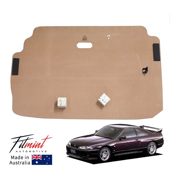【FITMINT 正規品】日産 ニッサン スカイライン 2ドアクーペ GTS GTST R33 ECR33 ラゲッジボード トランクボード スペアタイヤカバー