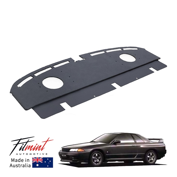 【FITMINT 正規品】日産 スカイライン 2ドアクーペ R32 BNR32 GTR GT-R GTS GTST リアパーセルシェルフ リアスピーカーシェルフ グレー