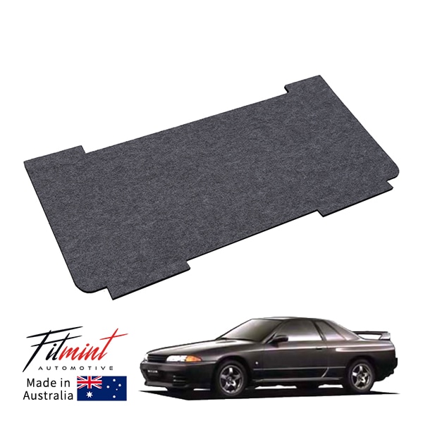 【FITMINT 正規品】 トランクルームライニング トランクウォールパネル グレー 日産 4代目 スカイライン GT-R GTR GTS GTST R32 89-94y (平成元年5月～平成6年7月) 車種別専用設計