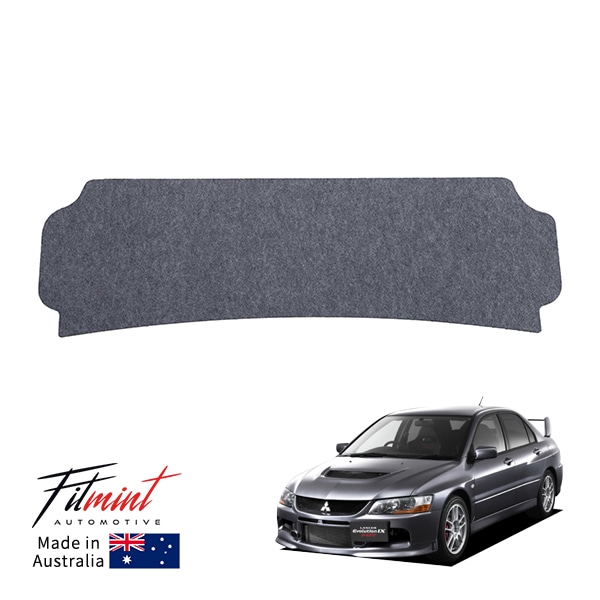 【FITMINT 正規品】 ダッシュマット ダッシュボードマット ブラック 三菱  ランサーエボリューション 7/8/9 ランエボ CT系 01-07y (平成13年2月～平成19年2月) エアバッグモデル 車種別専用設計 日除け 紫外線 映り込み防止 ドレスアップ