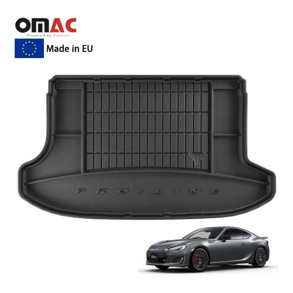 【OMAC 正規品】 プレミアムラゲッジマット スバル 初代 BRZ ZC系 12-20y (平成24年3月～令和2年11月) オールウェザー 高耐久性 ラゲッジトレイ
