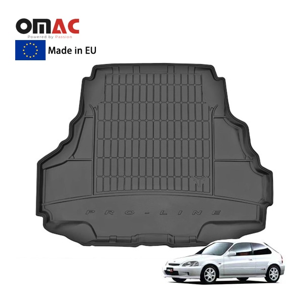 【OMAC 正規品】 プレミアムラゲッジマット ホンダ 初代 シビック セダン TYPE-R EK系 97-00y (平成9年8月～平成13年11月) オールウェザー ラゲッジトレイ