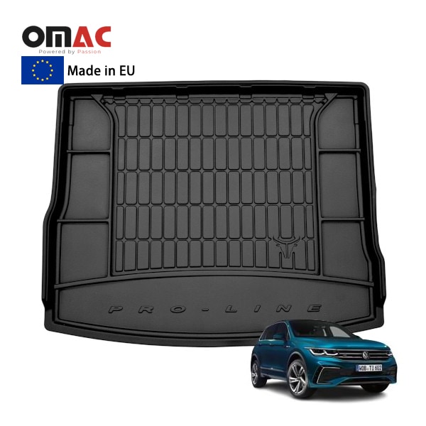 【OMAC 正規品】 プレミアムラゲッジマット フォルクスワーゲン ティグアン AD1系 17y- (平成29年1月～現行) オールウェザー ラゲッジトレイ