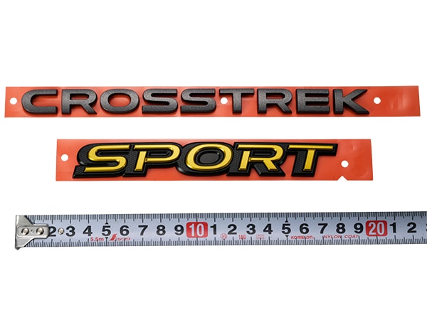 US スバル 純正 エンブレム XV GT クロストレック仕様 CROSSTREK SPORT