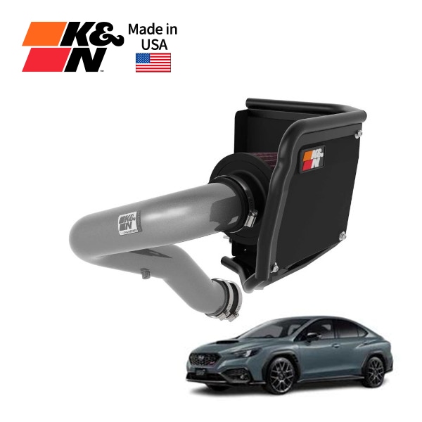 【K&N Filters 正規品】 コールドエアーインテーク エアフィルター エアクリーナー スバル WRX VB系 (令和4~5年) ハイフロー アルミチューブ