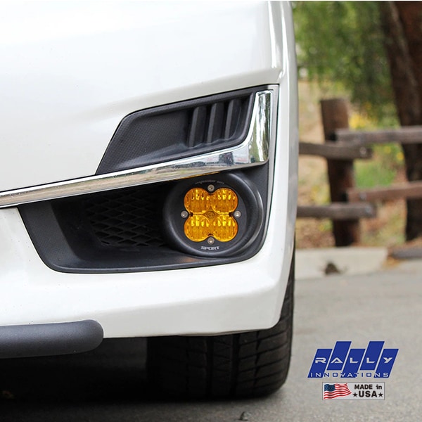 【Rally Innovations 正規品専用設計 LEDフォグランプ コンバージョンキット アンバー 12-17y(平成24年10月～平成29年4月) スバル XV GP系 Baja Designs ラリーイノベーション　