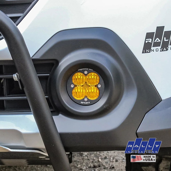 【Rally Innovations 正規品専用設計 LEDフォグランプ コンバージョンキット アンバー 21y- (令和3年12月～7年3月) スバル レガシィアウトバック BT系 Baja Designs ラリーイノベーション　
