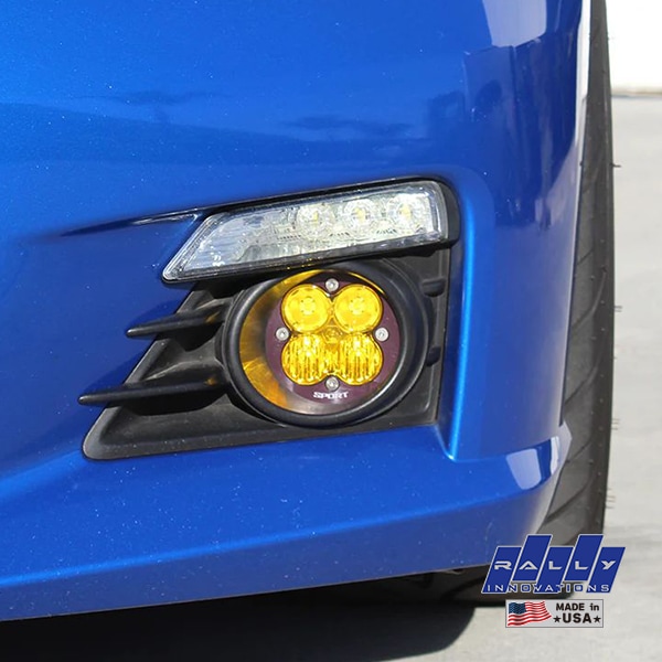 【Rally Innovations 正規品専用設計 LEDフォグランプ コンバージョンキット アンバー 12-21y(平成24年3月～令和3年3月) スバル  BRZ ZC系 Baja Designs ラリーイノベーション　