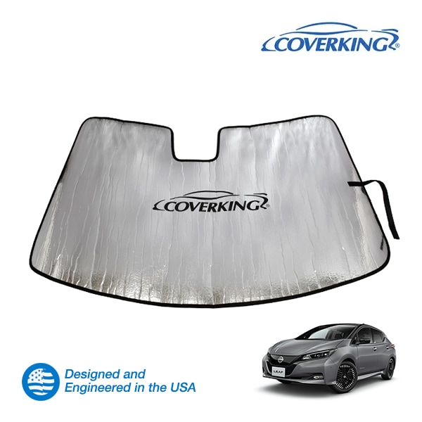 【CoverKing 正規品】 専用設計 サンシェード 日産 リーフ ZE1 NISSAN フロントガラス ウィンドウ サンシェイド