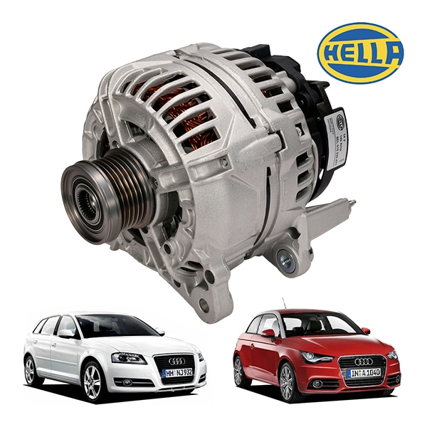 【HELLA 正規品】 アウディ AUDI A1 8X A3 8P 1.4L オルタネーター ダイナモ ヘラー製 03C903023SX 03C903023S 03C903024K 03C903024KX 03C903024