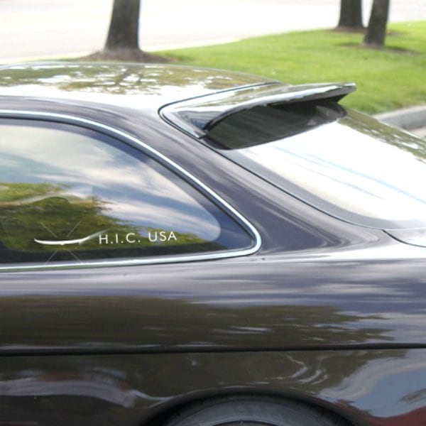 【H.I.C 正規品】トヨタ ソアラ 30系 JZZ30 UZZ30 UZZ31 2.5 ツインターボ 430SCV  リアウインド ルーフバイザー スモーク リアバイザー スポイラー