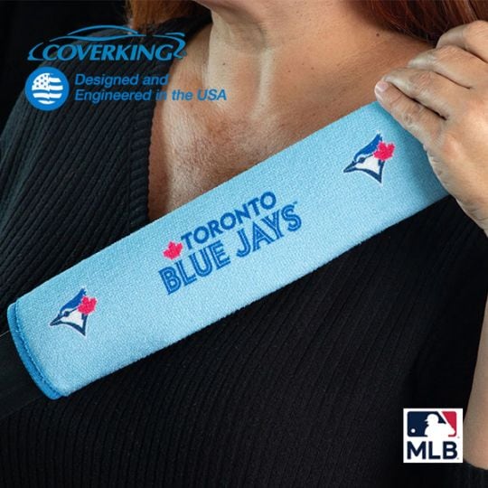 トロント・ブルージェイズ Toronto Blue Jays 正規品 オフィシャル MLB シリーズ 公式 シートベルトパッド 左右セット