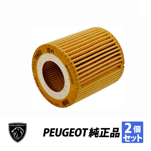 プジョー シトロエン DS 純正 オイルエレメント オイルフィルター ディーゼル車用 208 A9 208 A94 308 T9 P5 C3 B618 C3エアクロス AIRCROSS A88 2個 1680682480X2