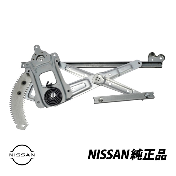 日産 純正 スカイライン R34 GT-R BNR34 HR34 2ドア専用 運転席側 パワーウインドウレギュレーター 右側 80720-AA106