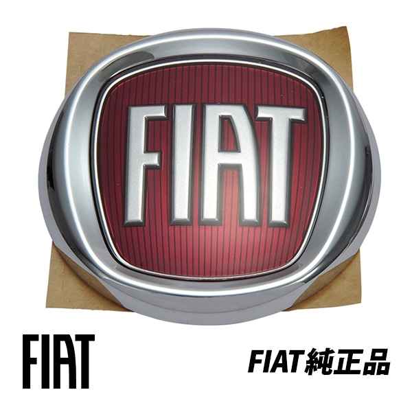 フィアット 純正 リアエンブレム FIAT 500 500C 312型 チンクエチェント ツインエアー 95mm 735565897　