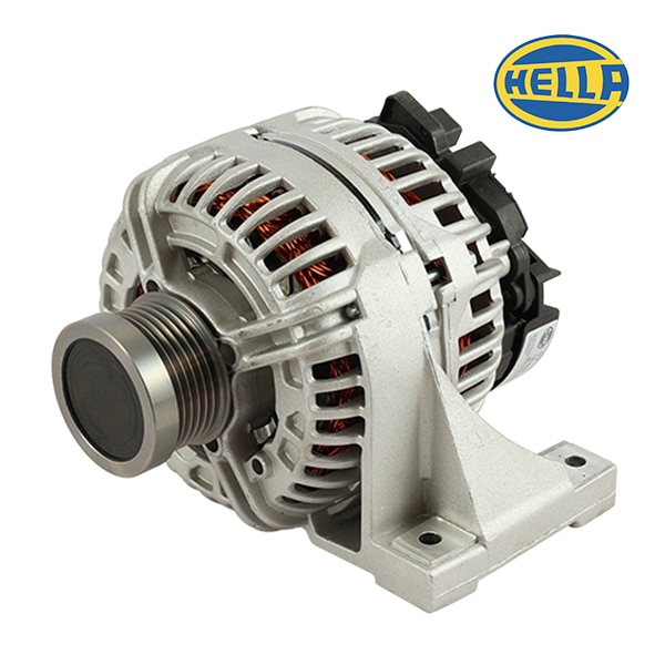 【HELLA 正規品】 オルタネーター ダイナモ ボルボ S70 S40 S80 ベルトプーリー付き 14V 120A 8251655 9459077 9459092 8601699 8EL01242