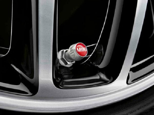BMW MINI 純正 ミニ R50 R53 R55 R56 R59 F54 F55 F56 F60 R60 R61 エアバルブキャップ レッド 36122447404