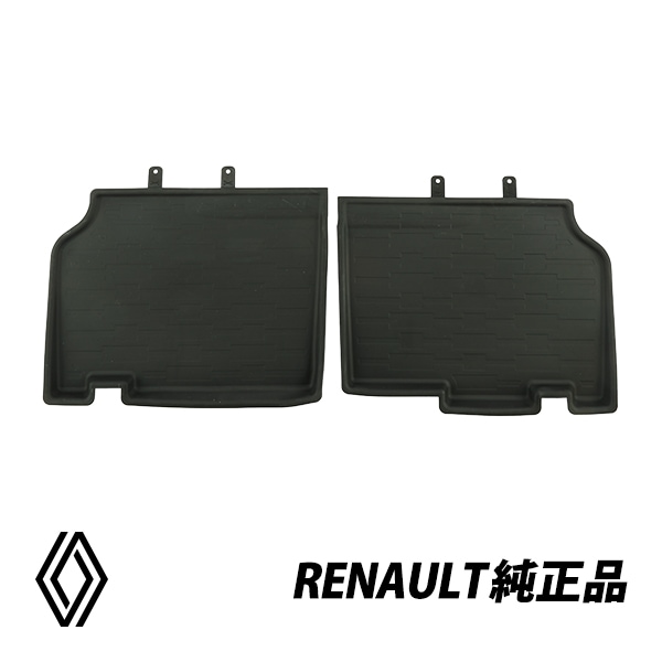 ルノー 純正 ラバーフロアマット カングー KANGOO 3 KF リア ２枚セット オールウェザー 全天候対応 749M60542R|ルノー|IMPORT BRAND