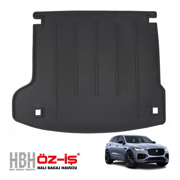 【HBH 正規品】 3D ラグジュアリー ラゲッジマット ジャガー Fペイス X761 15-21y 車種別設計 防汚 難燃 滑り止め加工 立体カーゴトレイ マジックテープ付|JAGUAR|IMPOR