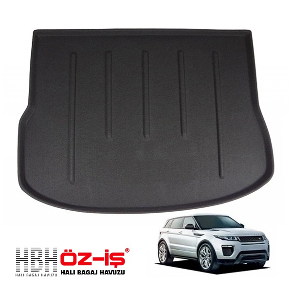 【HBH 正規品】 3D ラグジュアリー ラゲッジマット ランドローバー レンジローバーイヴォーク LV 12-19y 車種別設計 防汚 難燃 滑り止め加工 立体カーゴトレイ マジックテープ付|LAN