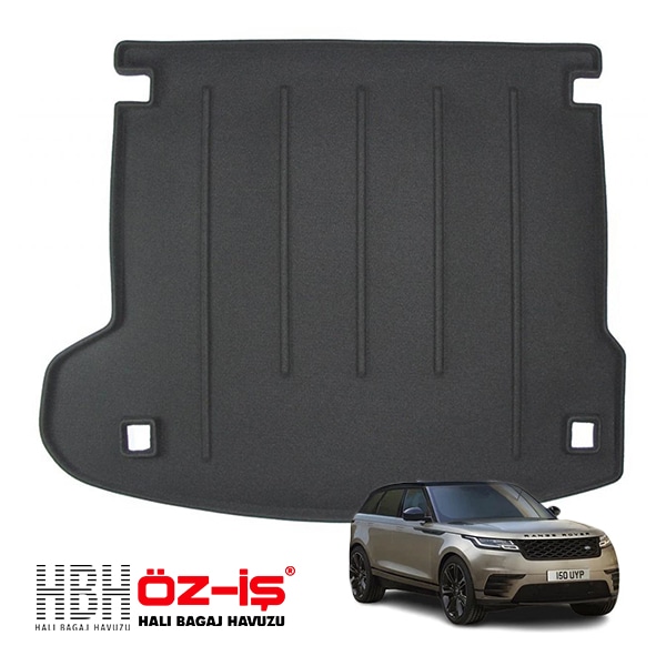 【HBH 正規品】 3D ラグジュアリー ラゲッジマット ランドローバー ヴェラール L560 17-22y 車種別設計 防汚 難燃 滑り止め加工 立体カーゴトレイ マジックテープ付|LAND ROV