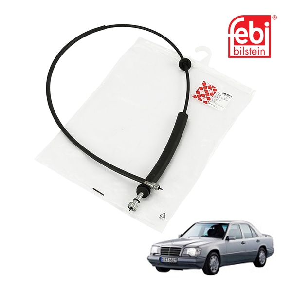 【Febi Bilstein 正規品】 ベンツ Eクラス W124 S124 A124 E220 E280 E320 3.2L スピードメーターケーブル 左ハンドル用 1245401468 1245400268