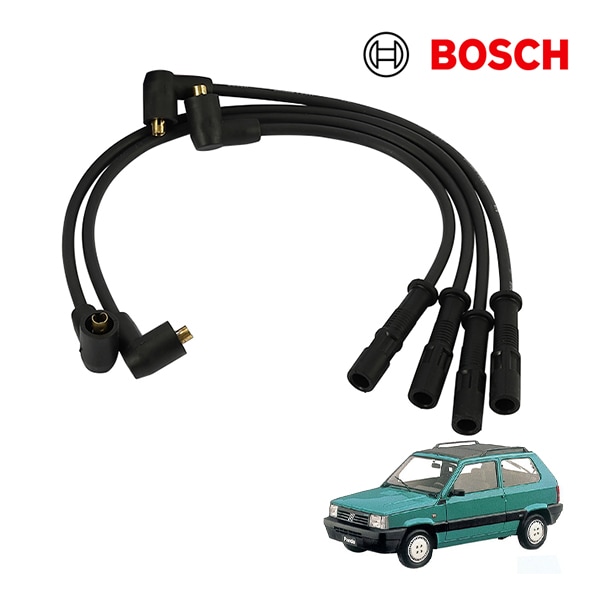 【BOSCH 正規品】 イグニッションリードセット ケーブルキット 0986356754 フィアット 初代パンダ プント 141型 7776810 7745367 ボッシュ|FIAT|IMPORT B