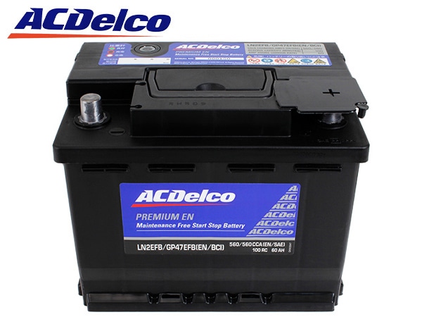 【ACDELCO 正規品】バッテリー LN2EFB メンテナンスフリー アイドリングストップ対応 VW 18y- ポロ AW