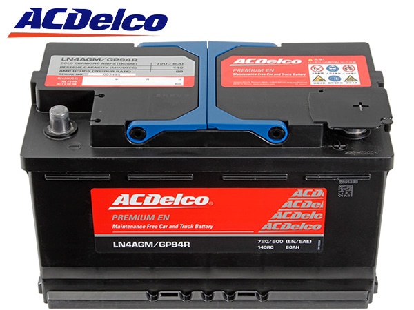 【ACDELCO 正規品】バッテリー LN4AGM メンテナンスフリー アイドリングストップ対応 BMW 16y- M2 F87