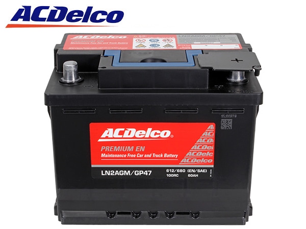 【ACDELCO 正規品】バッテリー LN2AGM メンテナンスフリー アイドリングストップ対応 ベンツ 15y- AMG GT C190