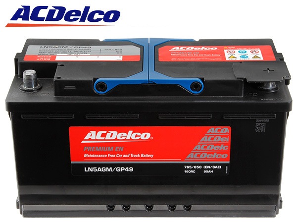 【ACDELCO 正規品】バッテリー LN5AGM メンテナンスフリー アイドリングストップ対応 アウディ AUDI 17-22y TT RS クーペ/ロードスター FVD